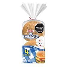 pan hamburguesa bimbo