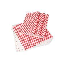 papel parafinado 21x 21 rojo paquete