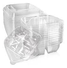 paquete contenedor traslucido 6 oz 25 uni