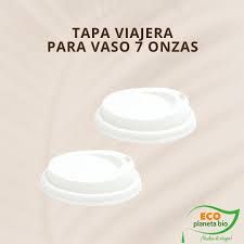 tapa viajera vaso 7 oz bebida caliente