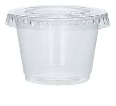 vaso con tapa 4 oz x 12