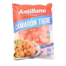 camaron tigre precocido