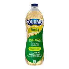 aceite de frasco gourmet