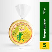 arepa con queso paquete