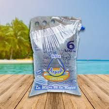 bolsa de agua 6 litros con tapa