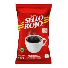 cafe sello rojo paquete