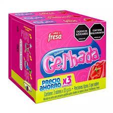 gelatina gelada surtida unidad