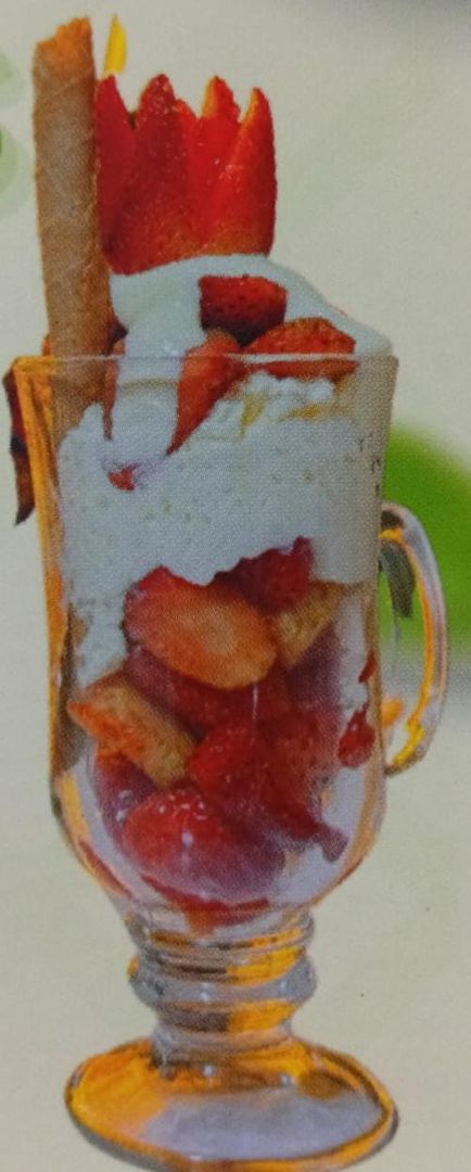 Fresas en Crema