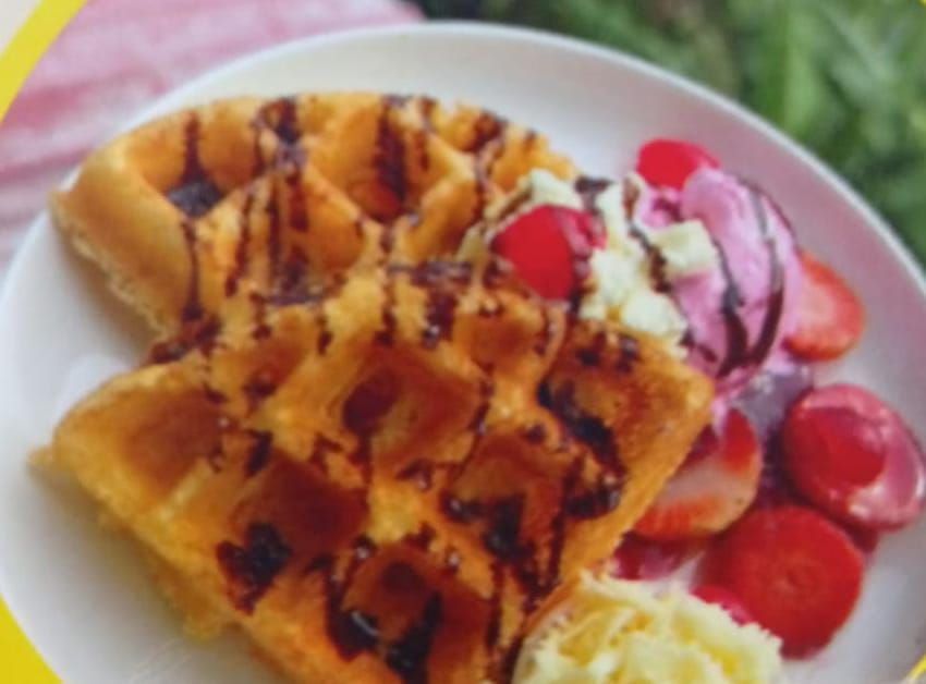 Miniwaffles de Chocobrownie