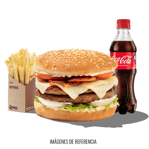 Hamburguesa Doble Carne