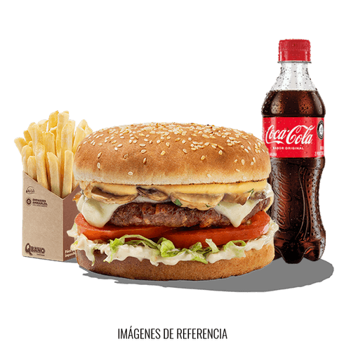 Combo hamburguesa Veggie