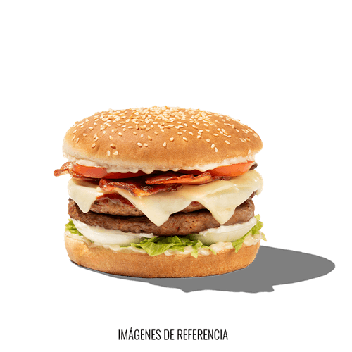 Hamburguesa Doble Carne individual