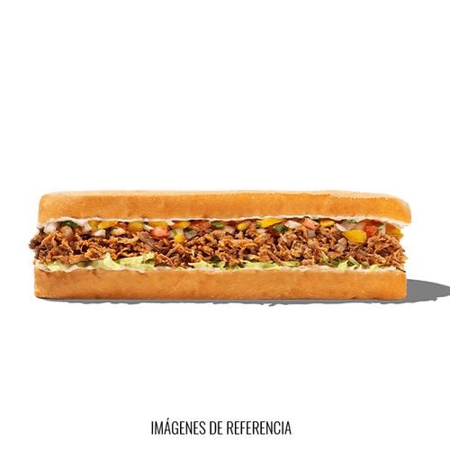 Sándwich al Pastor Individual