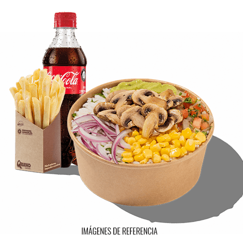 Combo Qbowl Vegetariano
