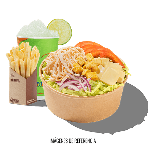 Combo Ensalada Pollo BBQ