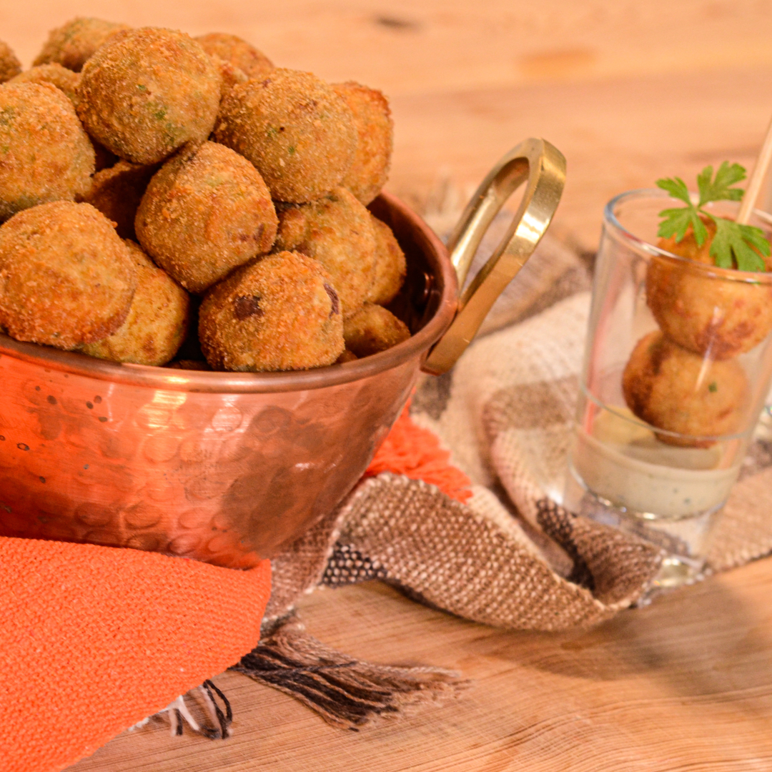 Receta de croqueta de pierna en el sitio web de recetas de DeliRec