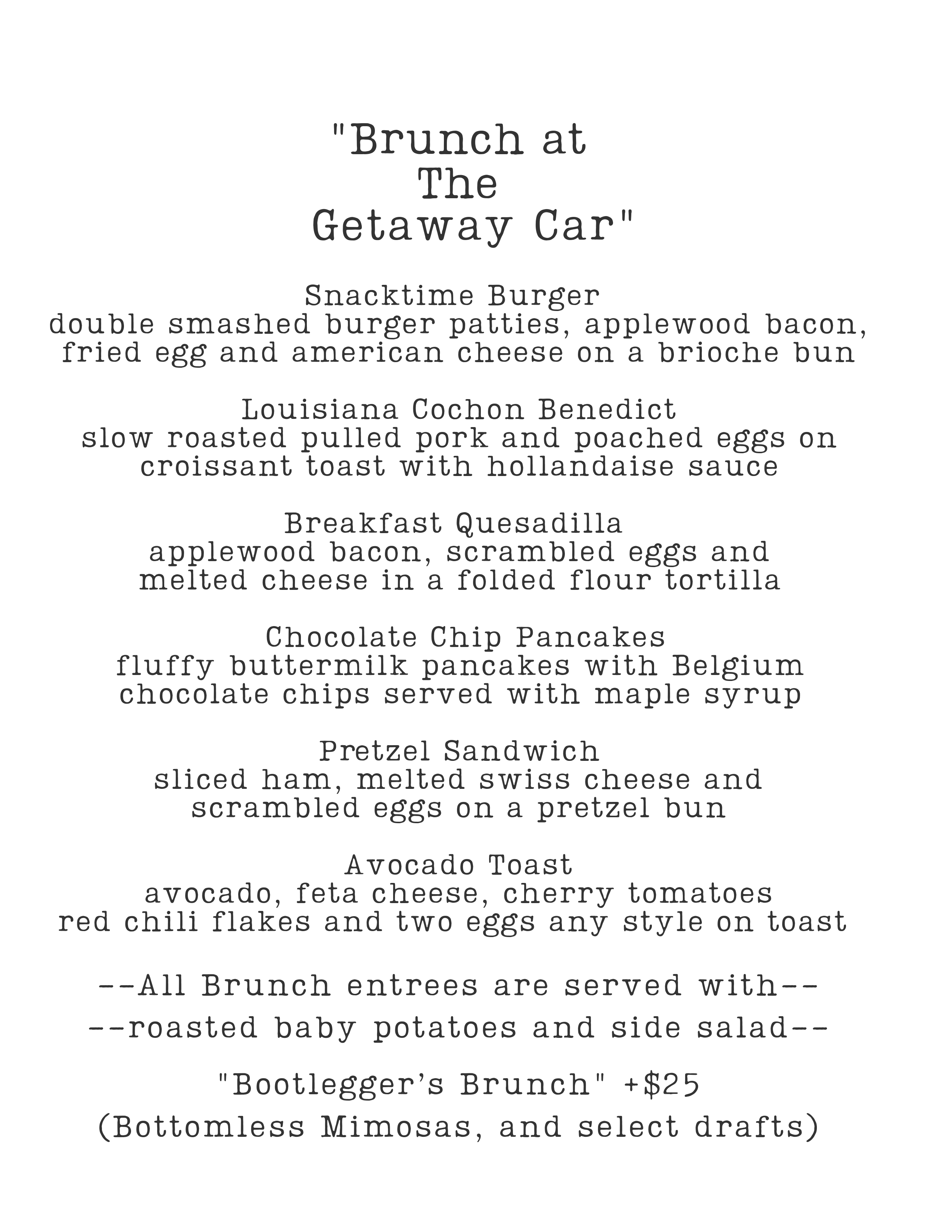 Menu Page 3