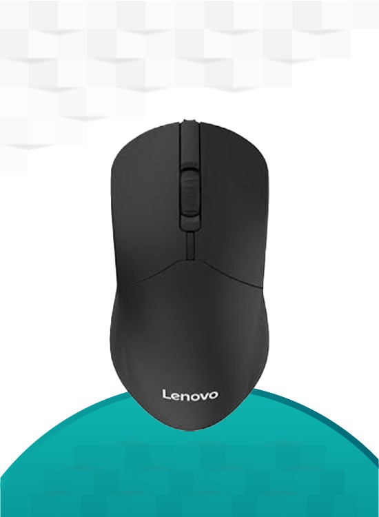 Lenovo MS101 Wired Mouse Black
