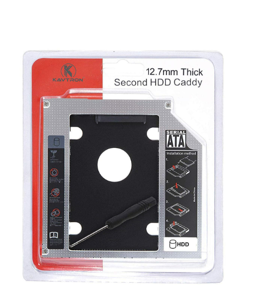 KAVTRON Universal SATA 12.7mm Caddy