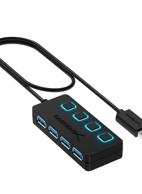 SABRENT 4-Port USB 3.0 Hub