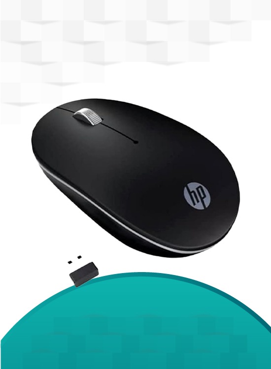 HP S1500 Wireless Mouse Black
