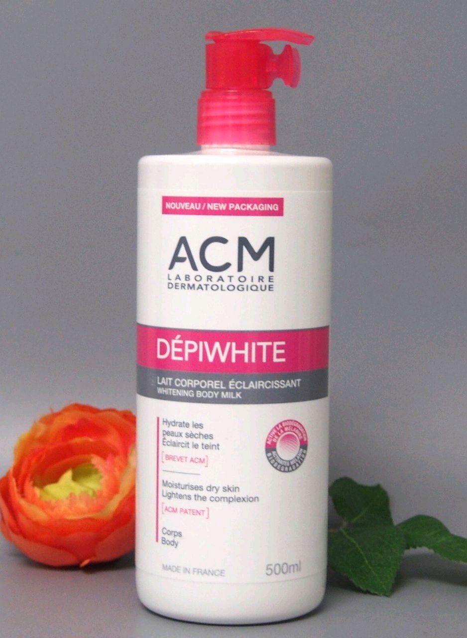 Acm depiwhite body milk 500 ml pump 