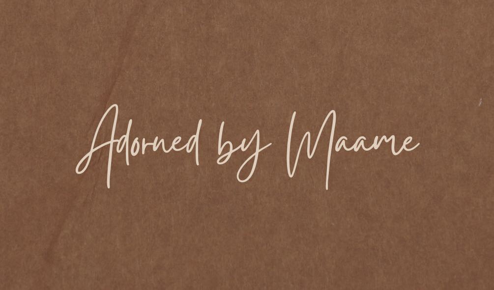 Adorned By Maame logo