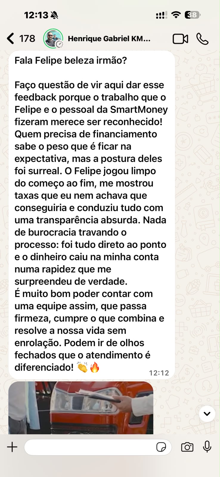 Depoimento WhatsApp Marcos R.