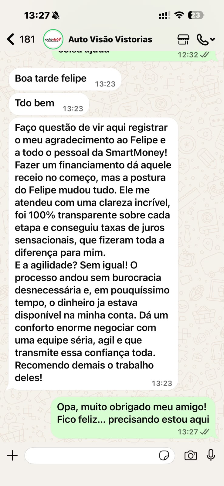 Depoimento WhatsApp Camila A.