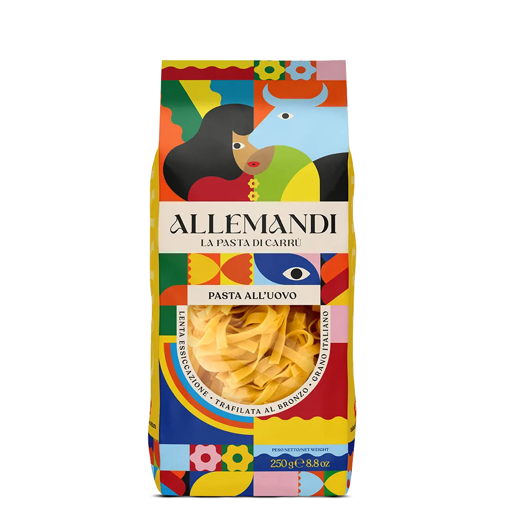 Tagliatelle all’uovo 250g — ALLEMANDI