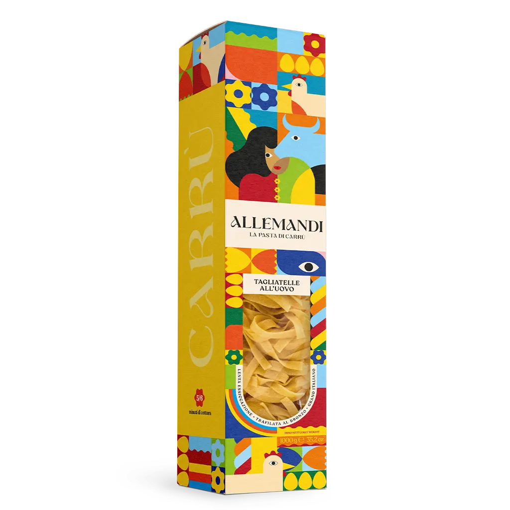 Tagliatelle all’uovo 1kg — ALLEMANDI