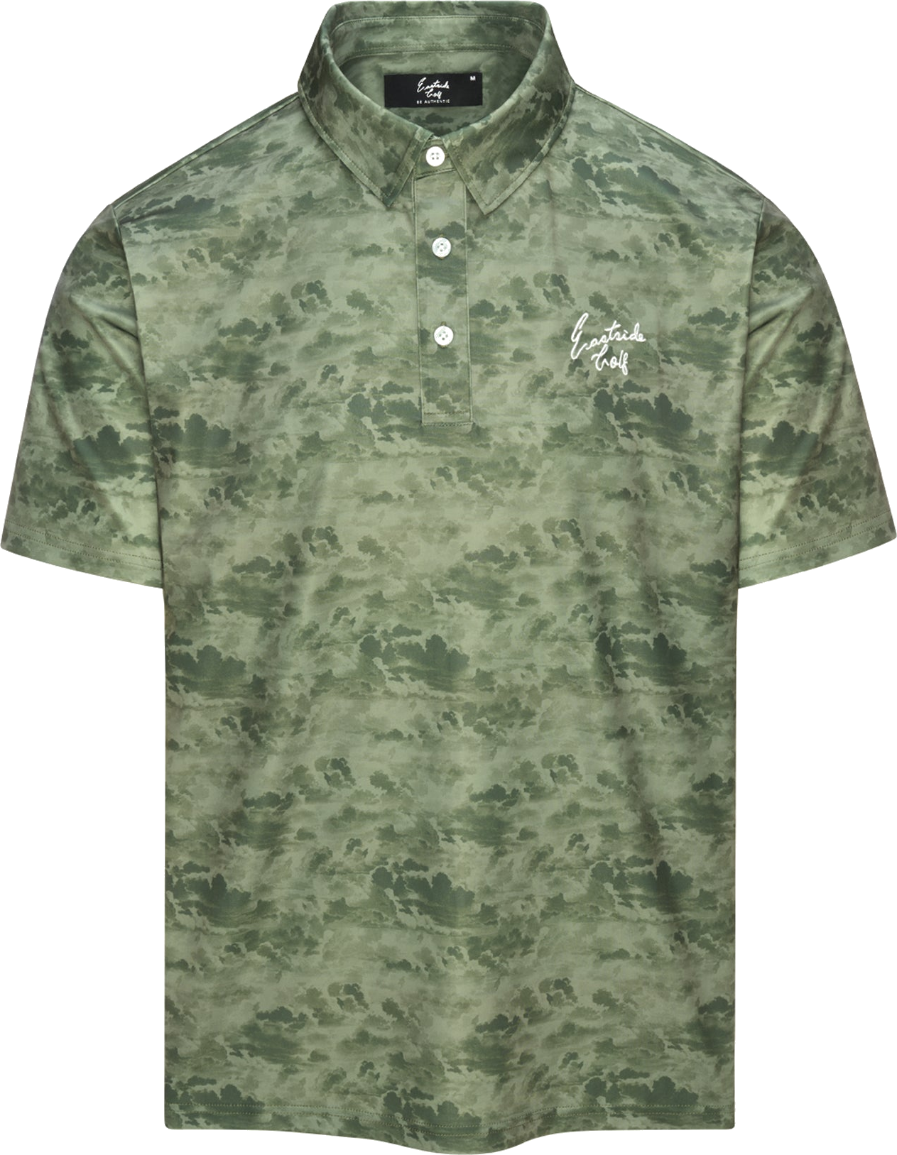 Cloud Print Signature Polo