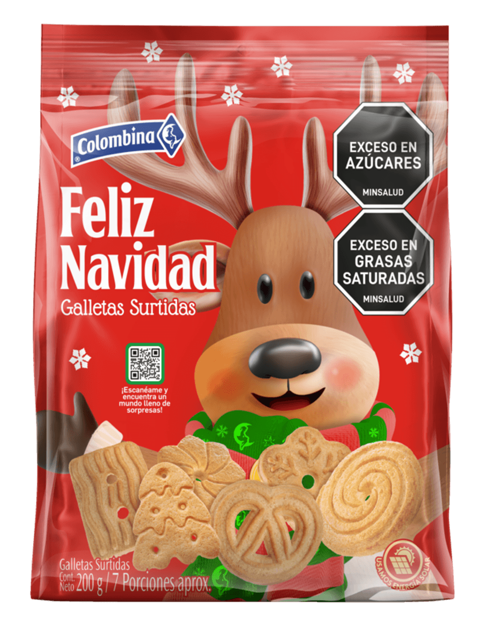 Galletas Colombina 200 grs surtidas