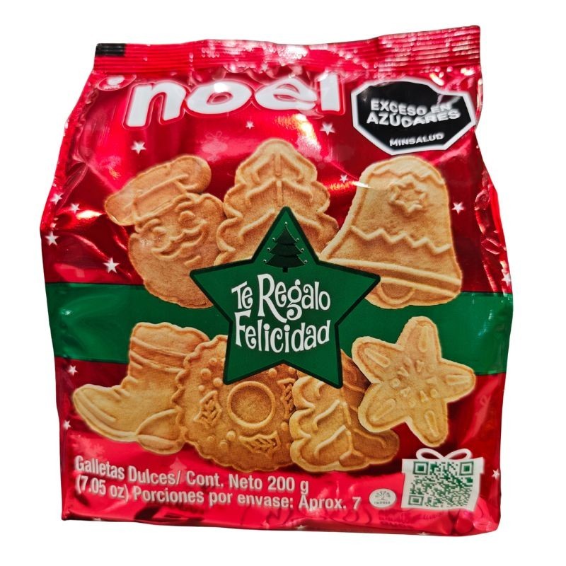 Galletas Noel 200 grs navidad dulces bolsa