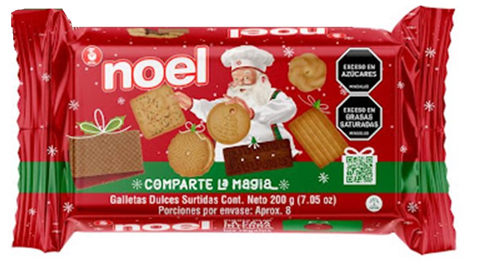 Galletas Noel 200 grs navidad surtidas caja