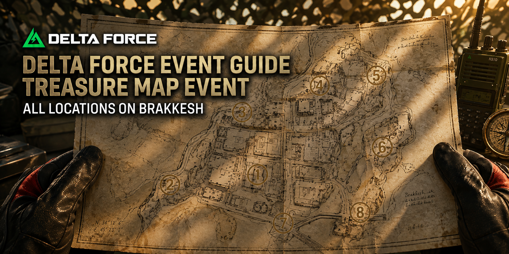 Treasure Map Brakkash