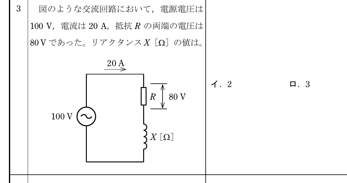 2024年度 上期 問3 の図 1