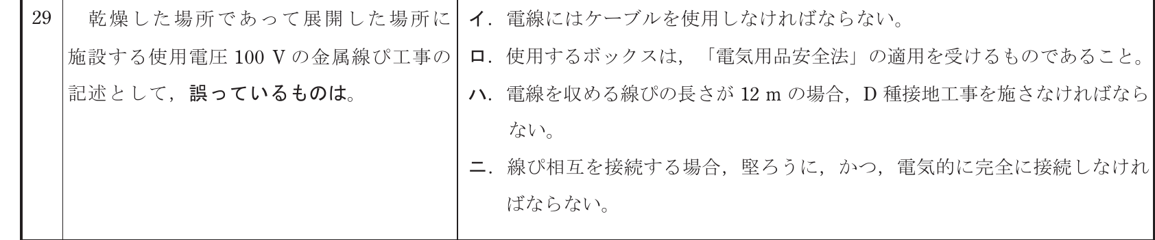 2025年度 上期 問29 の図 1