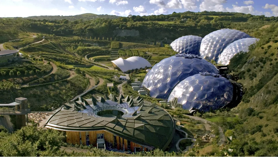 Het Eden Project, Cornwall.