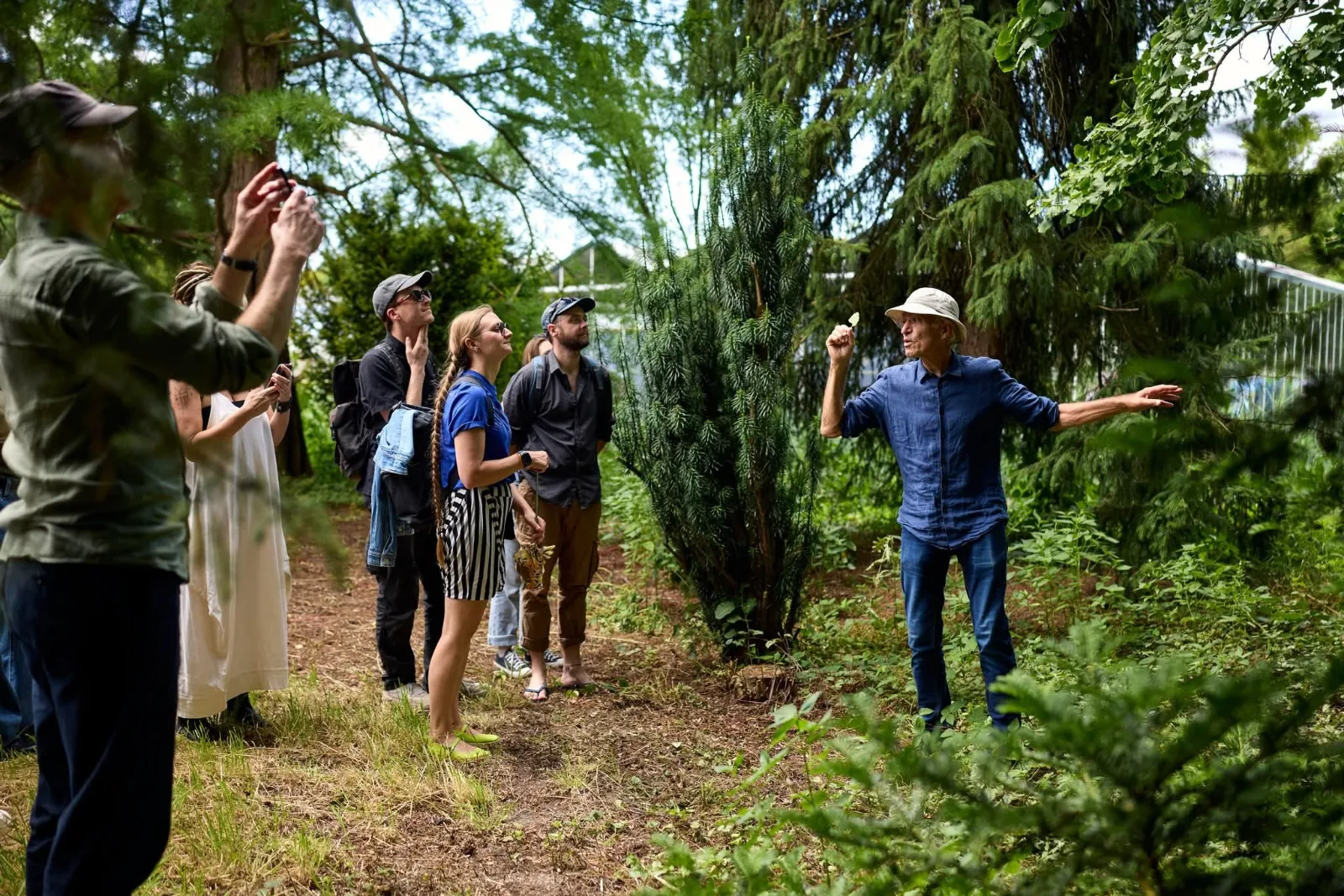 Rondleidingen door de tuin