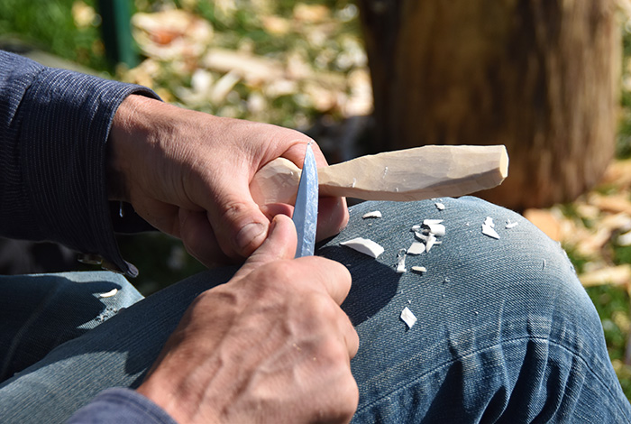 Lepel snijden door Maurits Sengers