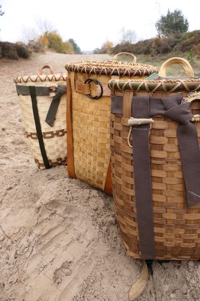 Rugmand vlechten door Beke Olbers