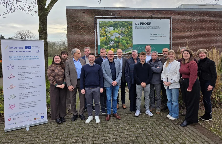 Interreg-project Zorgzame Gemeenschap, een Nederlands-Duitse samenwerking gericht op leefbare en toekomstbestendige dorpen.