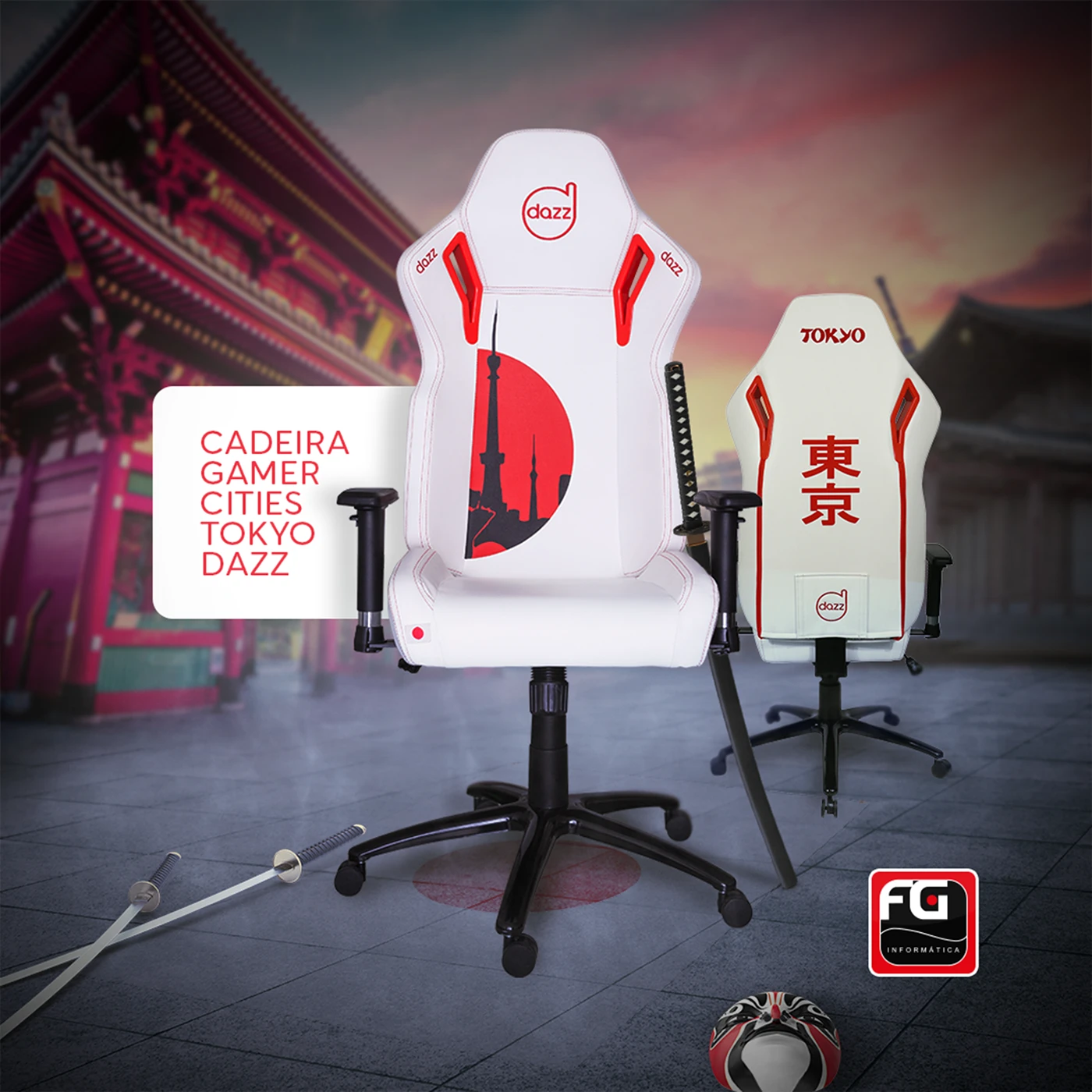 Design de Cadeiras Gamers
