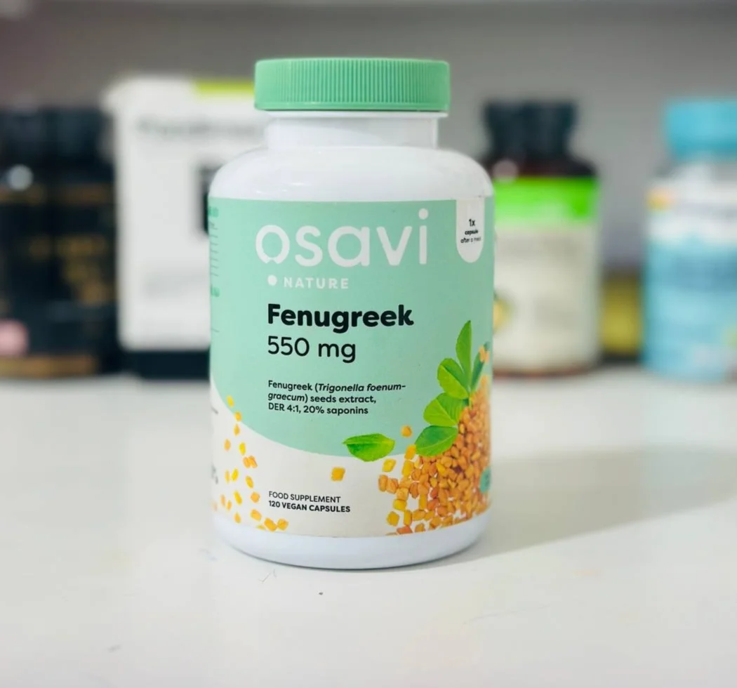 Osavi Fenugreek 550 mg كبسولات الحلبة البولندية 500ملغ