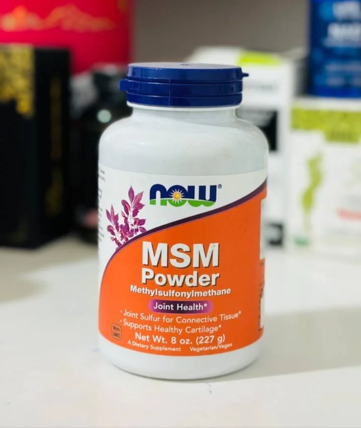 مسحوق ناو فودز MSM (ميثيل سلفونيل ميثان)