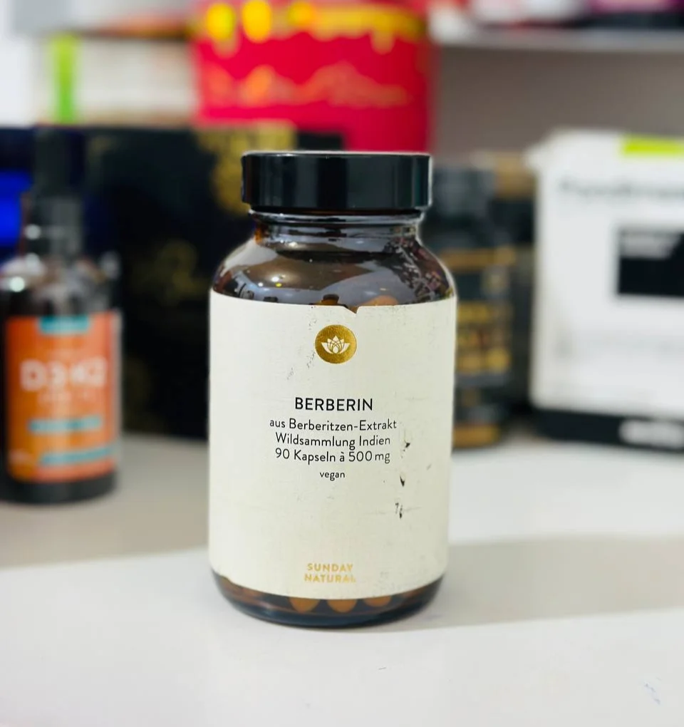كبسولات البربرين Berberin 500 mg