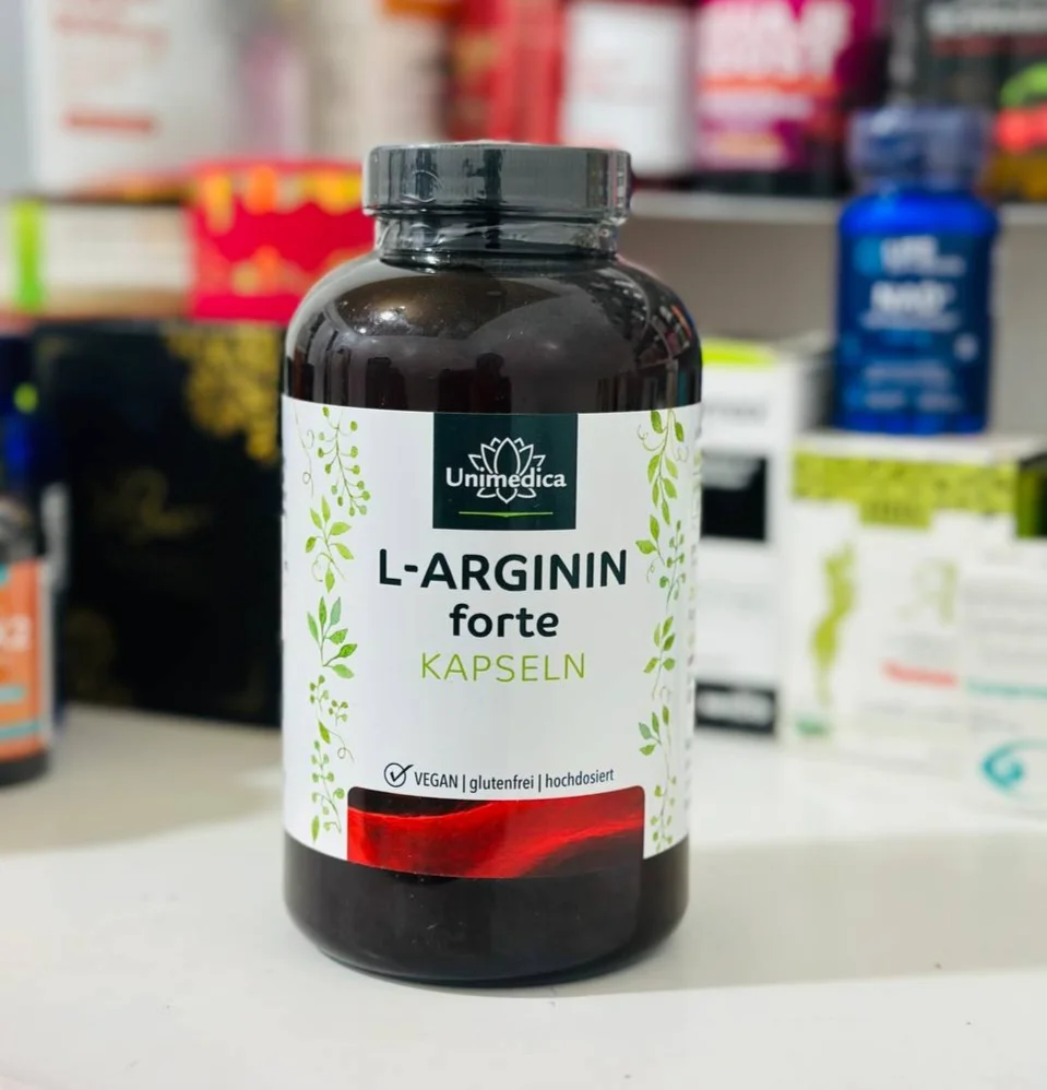 كبسولات إل-أرجينين فورتي (L-Arginin forte)