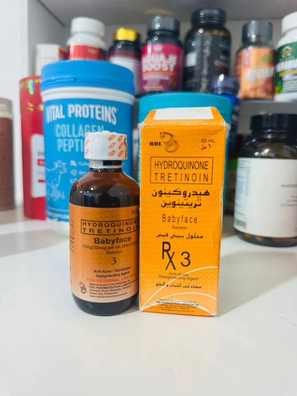 محلول RDL بيبي فيس