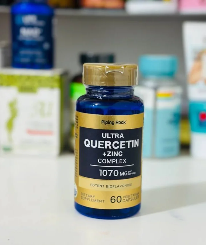 كبسولات iping Rock Ultra Quercetin + Zinc Complex